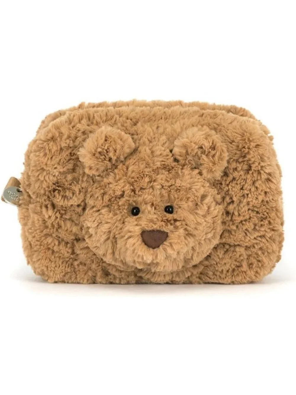 Cozy Plush Bear Pouch | Soft Stuffed Animal Storage | Cute Gift for Kids